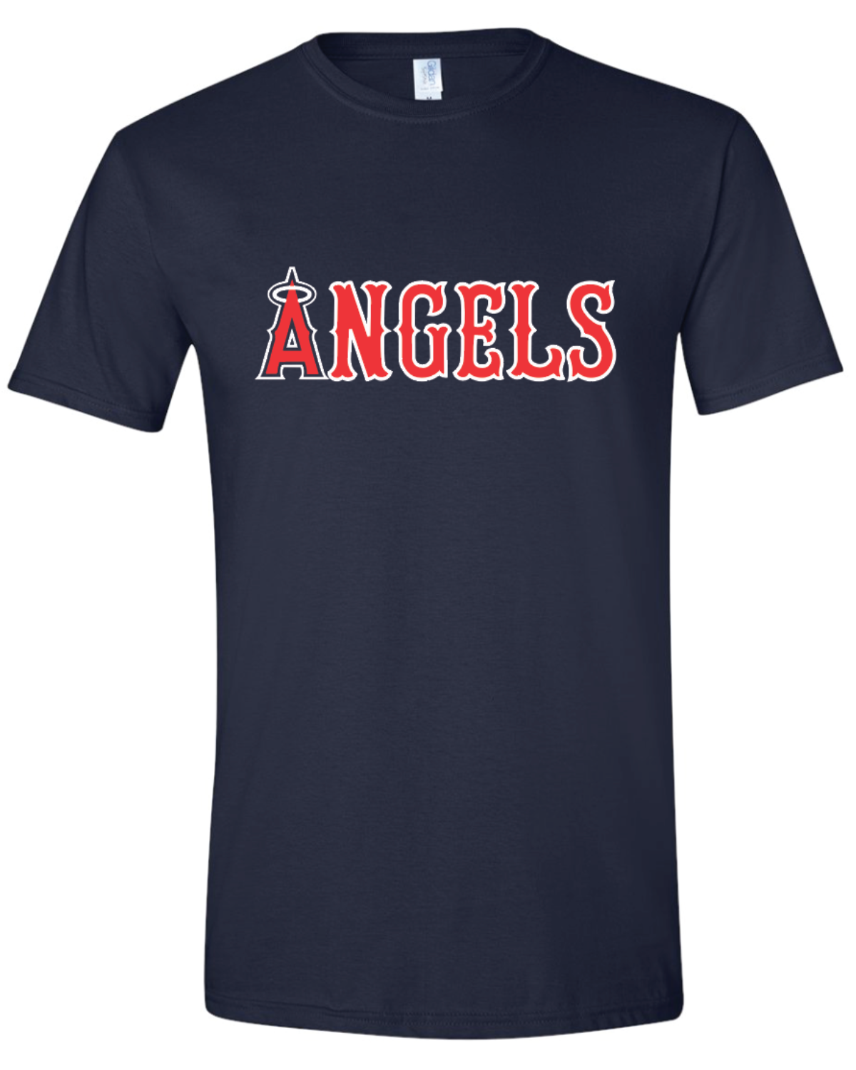 Angels Baseball Gildan Softstyle T Shirt