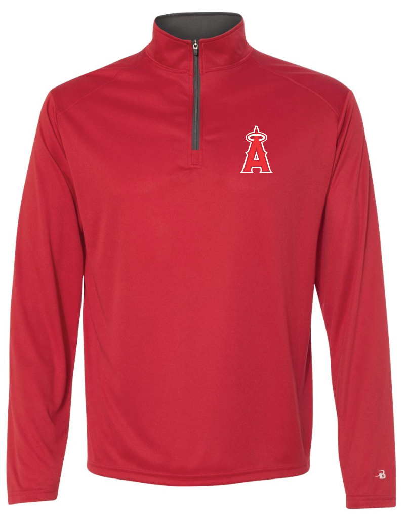 Angels Badger B-Core Quarter-Zip Pullover