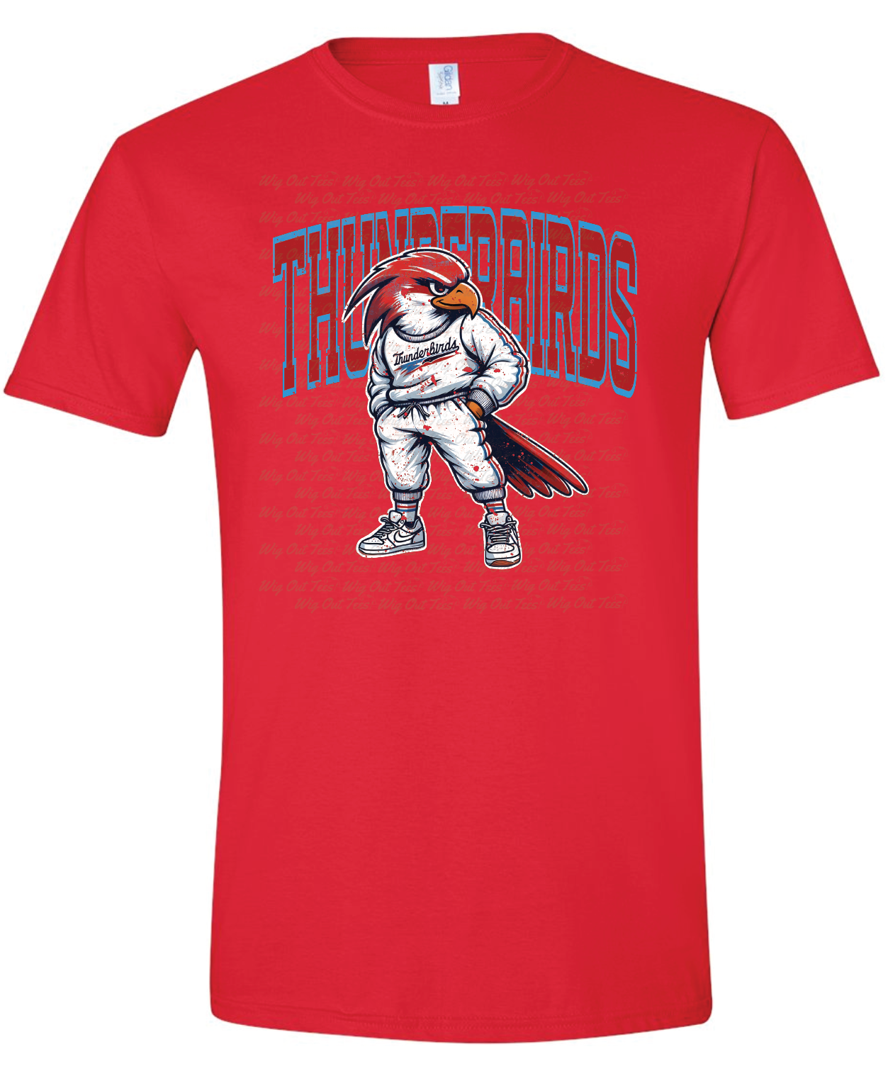 Thunderbird Mascot Gildan Softstyle