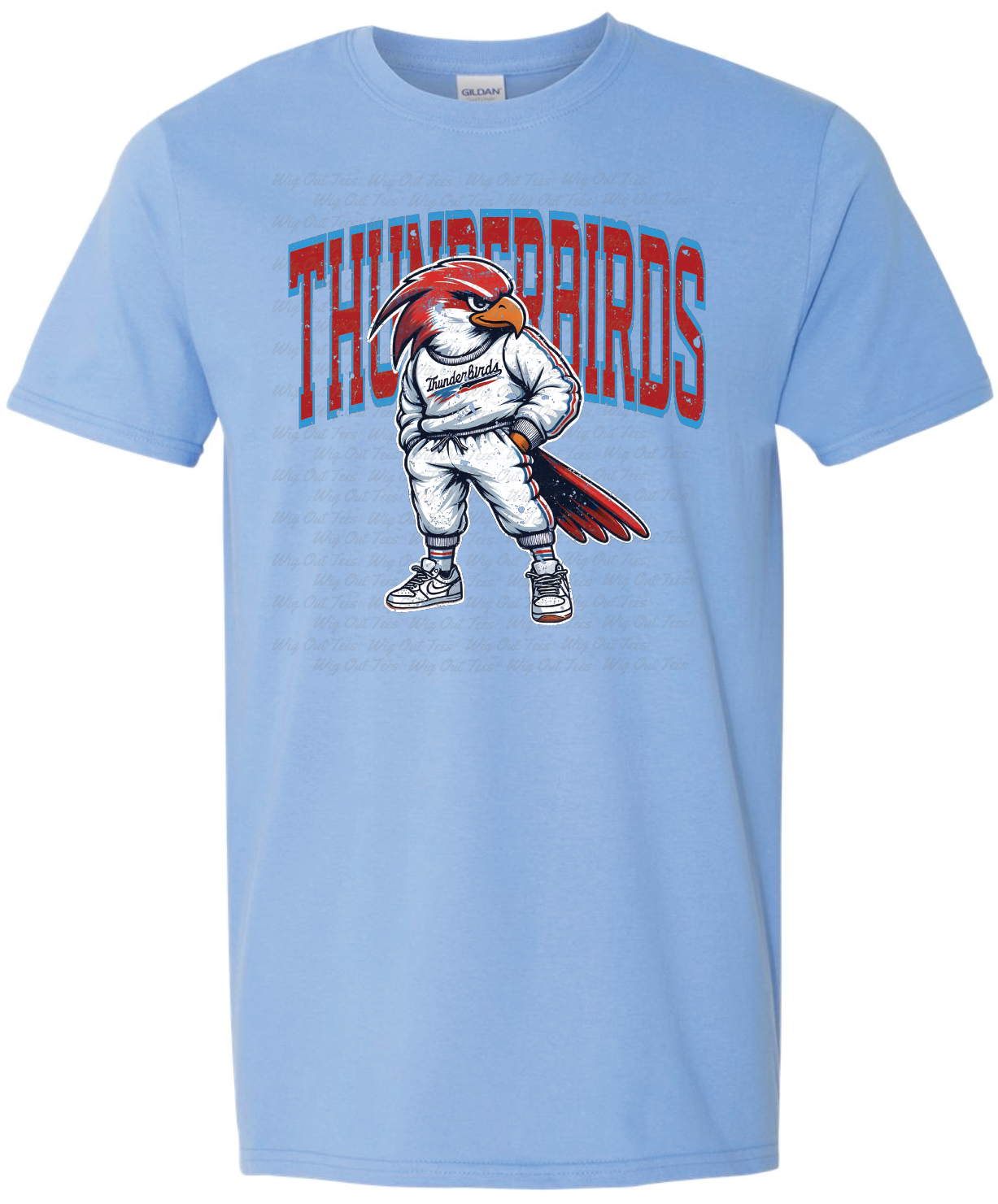 Thunderbird Mascot Gildan Softstyle