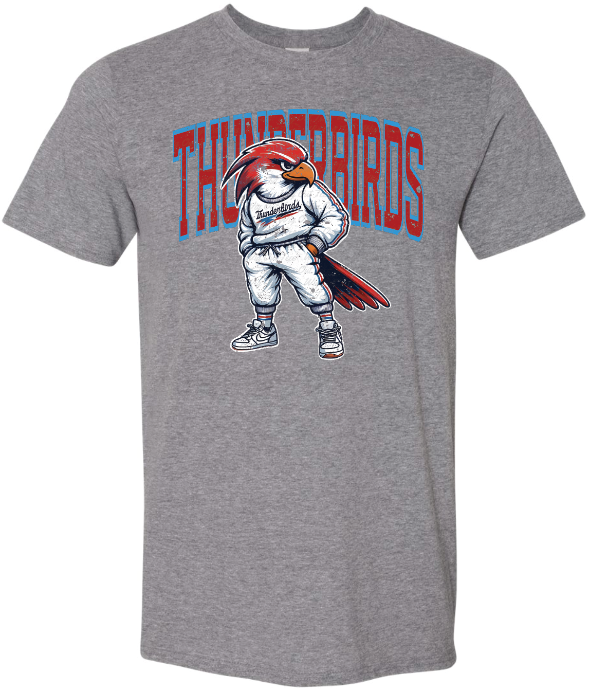 Thunderbird Mascot Gildan Softstyle