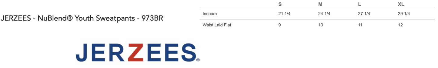 Yard Goats Baseball Jerzees Sweatpants