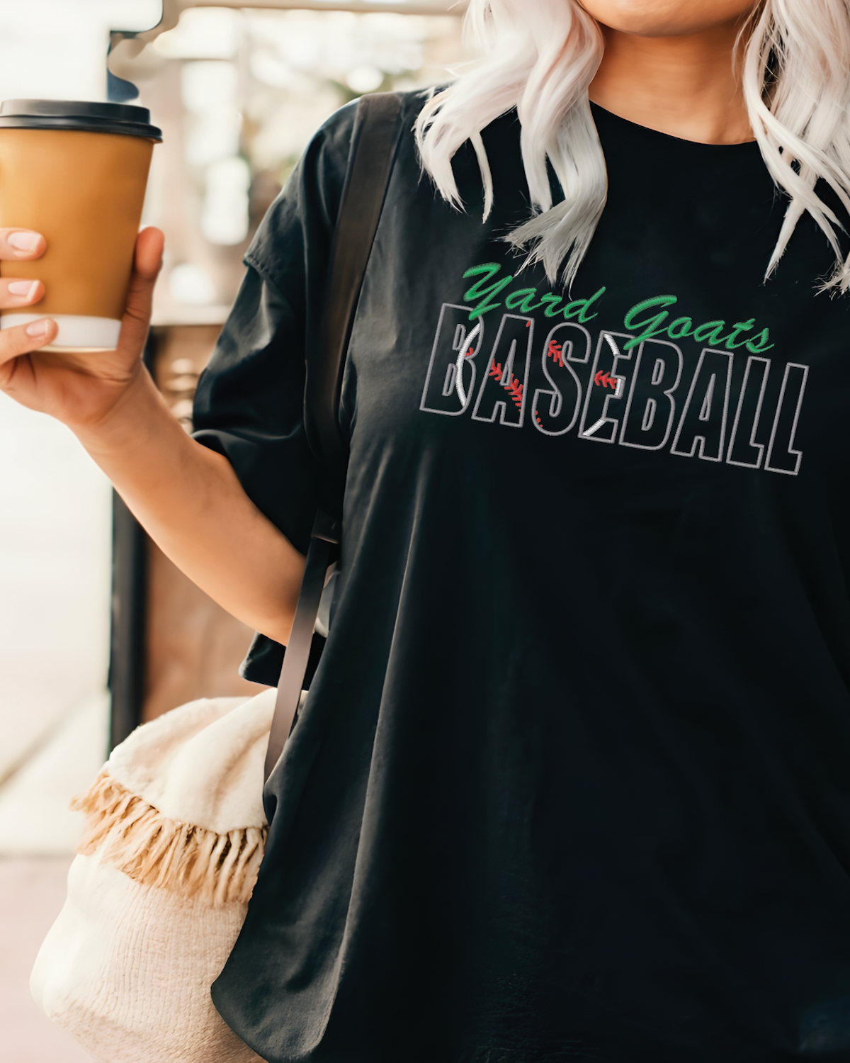 Embroidered Yard Goats Baseball - No Glitter