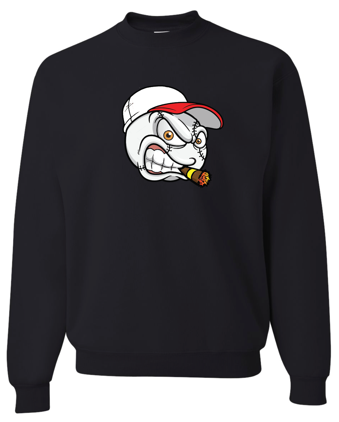 Stogies Logo Jerzees Nublend Crew Sweatshirt