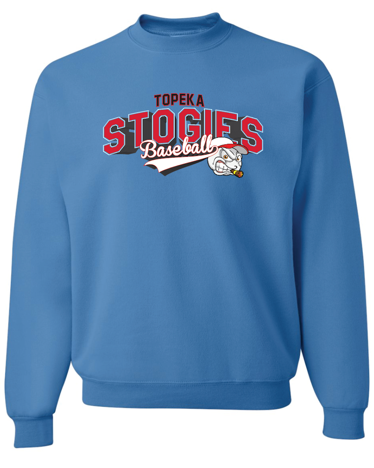 Stogies Baseball Jerzees Nublend Crew Sweatshirt