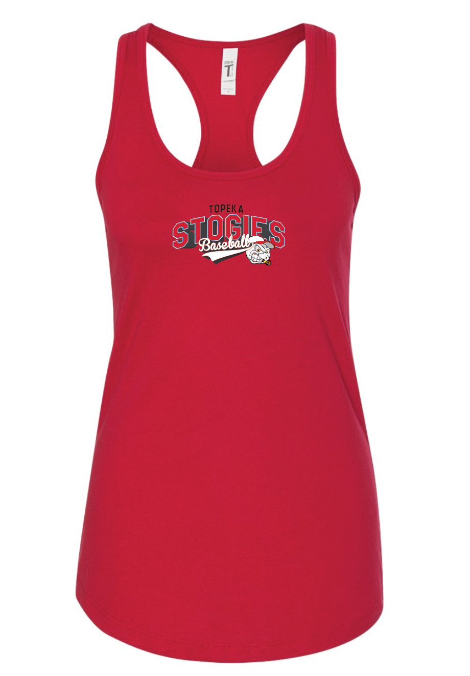 Stogies Baseball Lightweight Racerback Tank