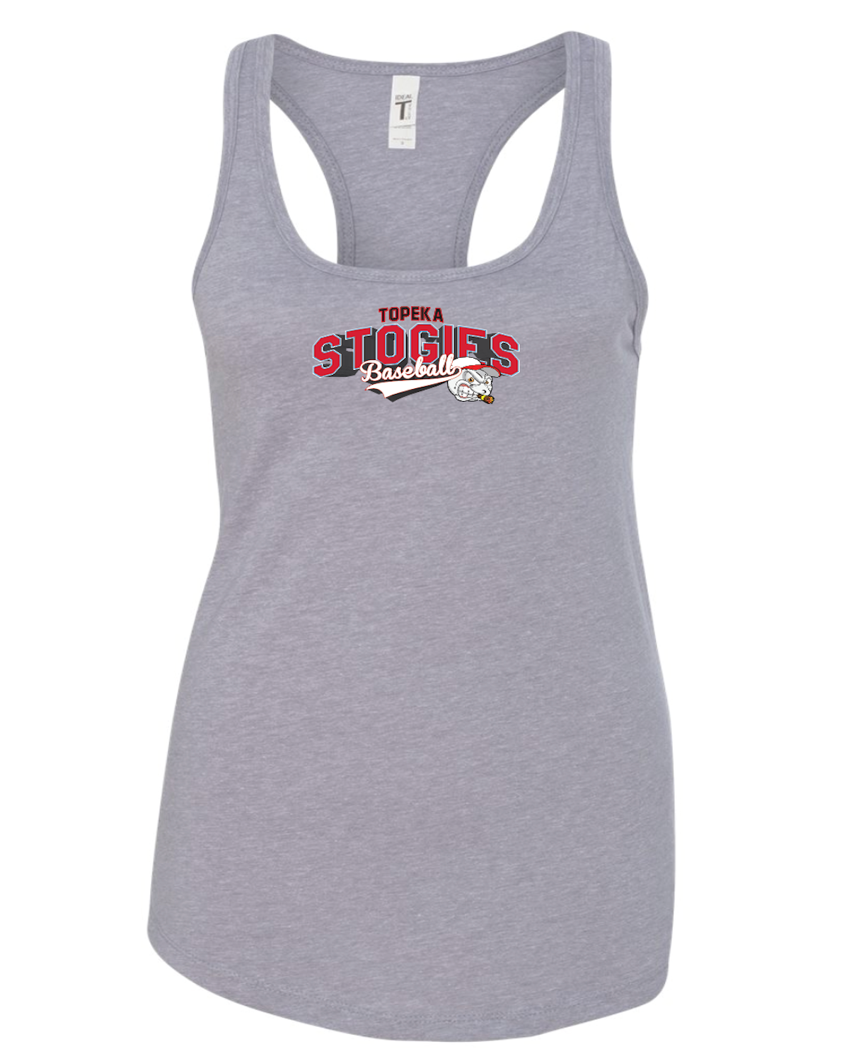 Stogies Baseball Lightweight Racerback Tank