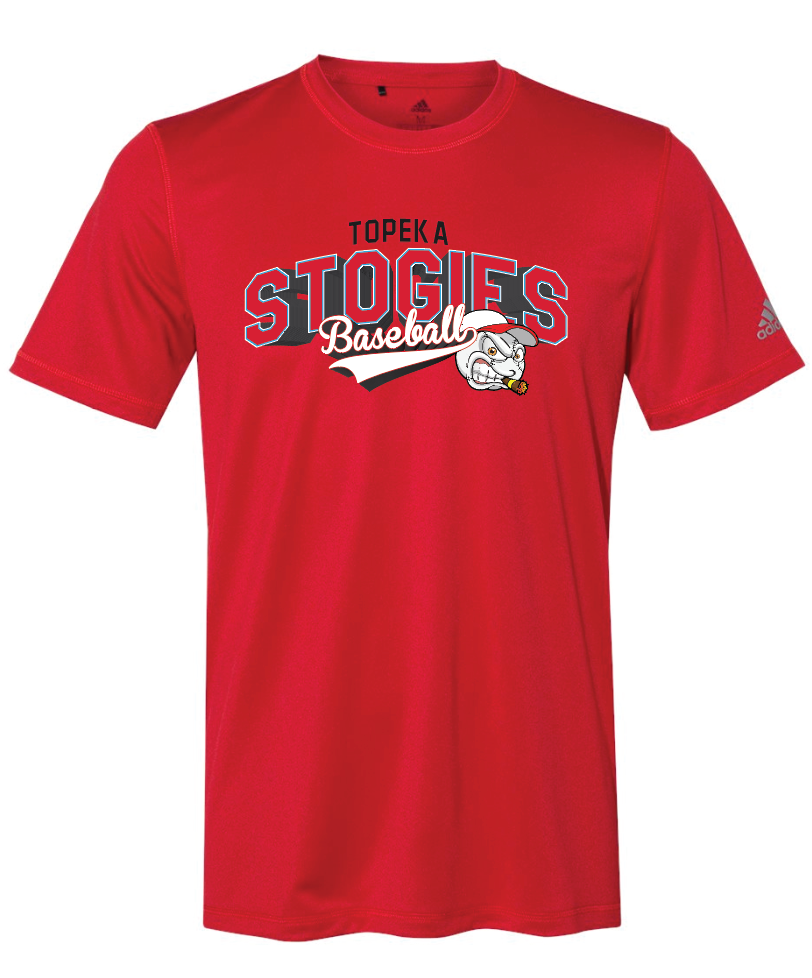 Stogies Baseball Adidas Sports T-shirt