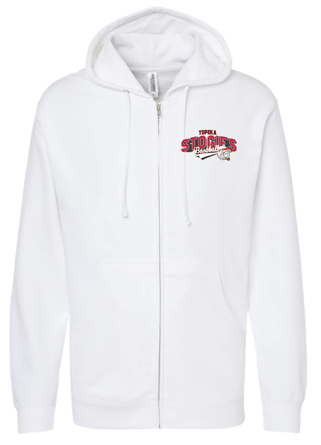 Stogies Baseball Midweight Full-Zip Hoodie