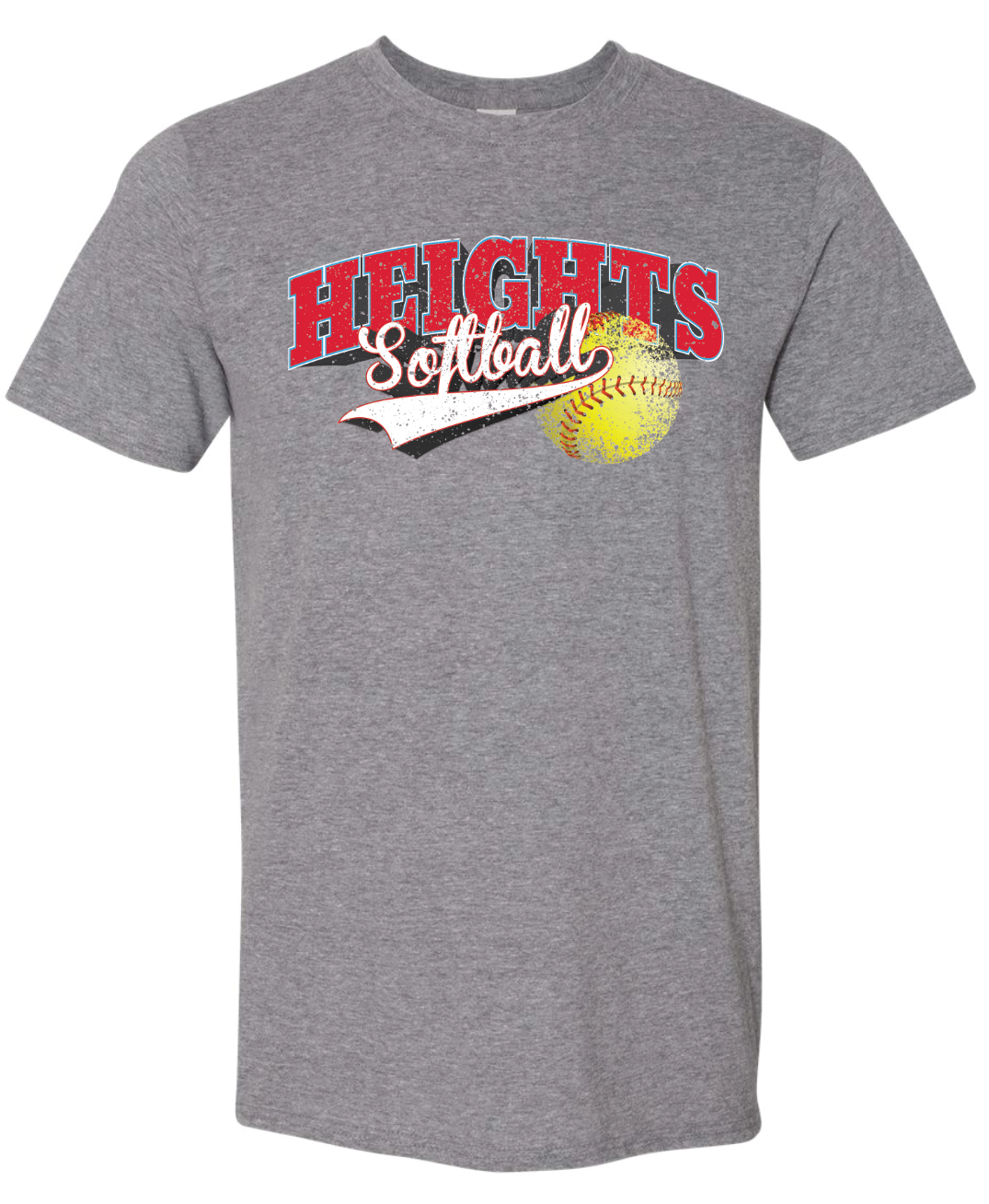 Heights Softball Gildan Softstyle T-Shirt
