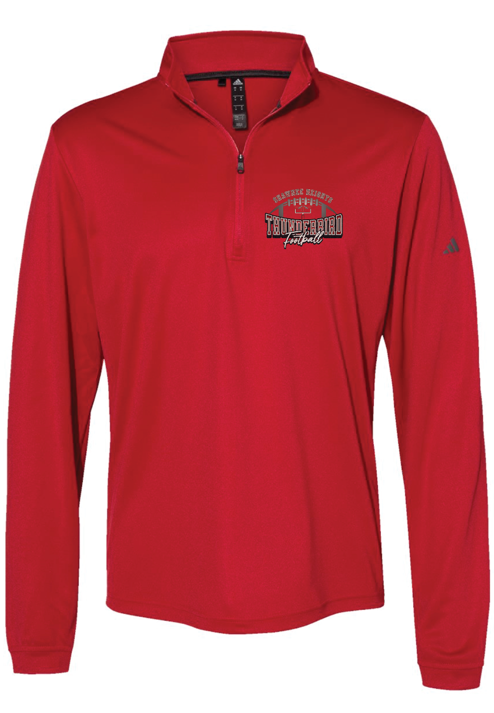 Thunderbirds Football Adidas Lightweight Quarter-Zip Pullover