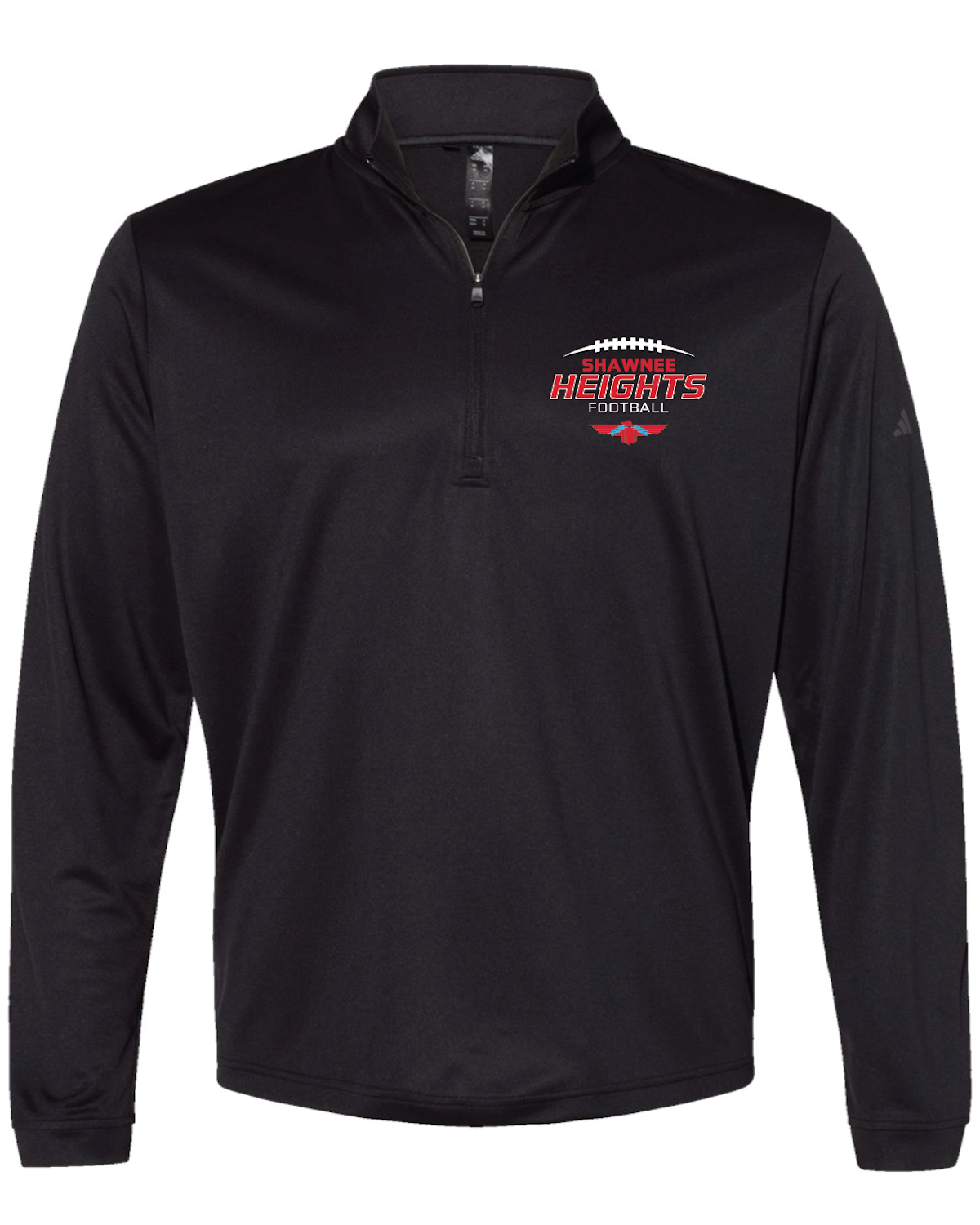 Heights Football Adidas Lightweight Quarter-Zip Pullover