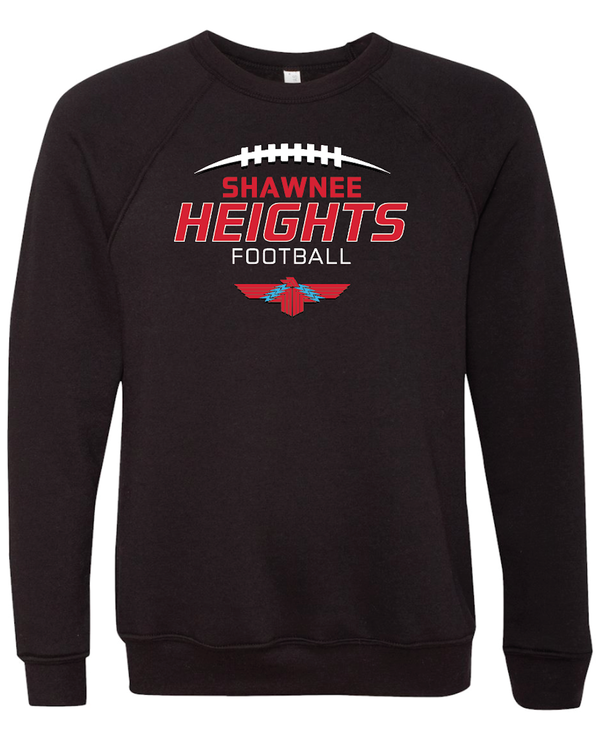 Heights Football Bella Canvas Crewneck Sweatshirt