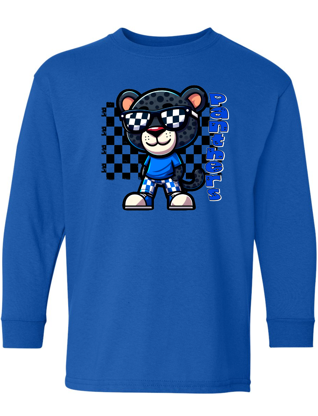 Panthers Logo Long Sleeve T-Shirt