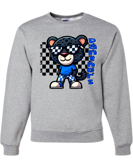 Panthers Mascot Crew Sweatshirt