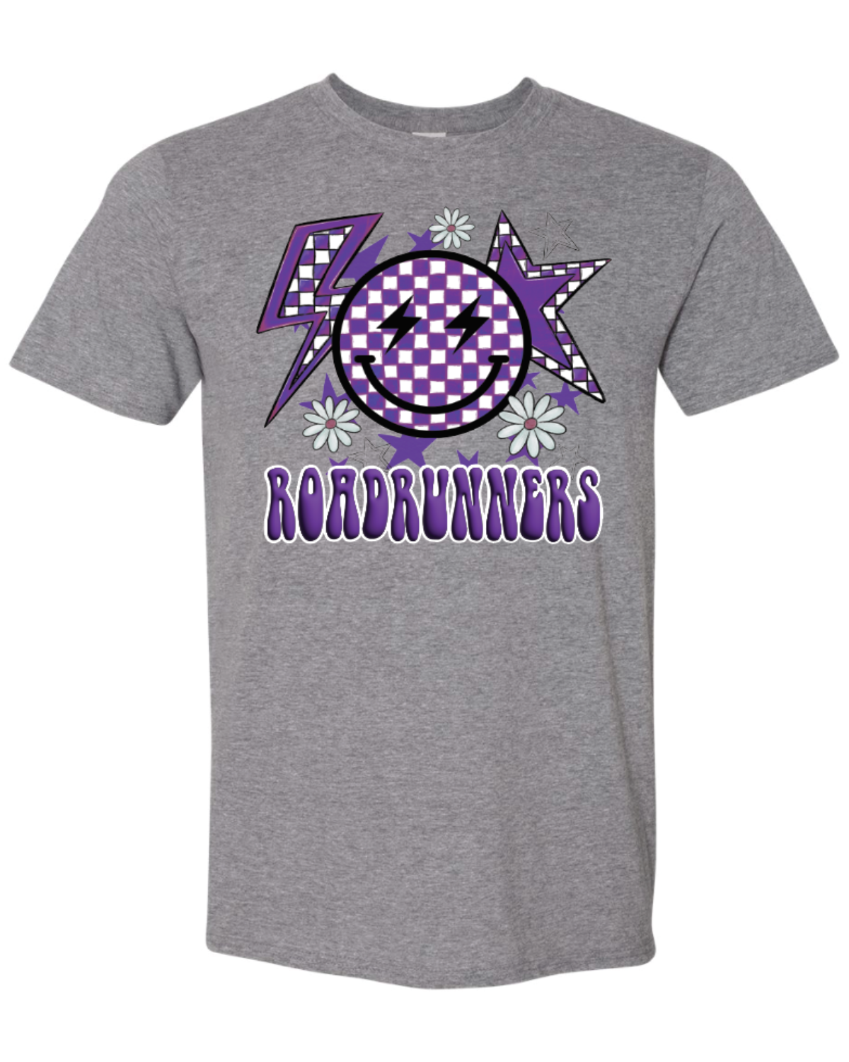 Roadrunners Happy Face Tee