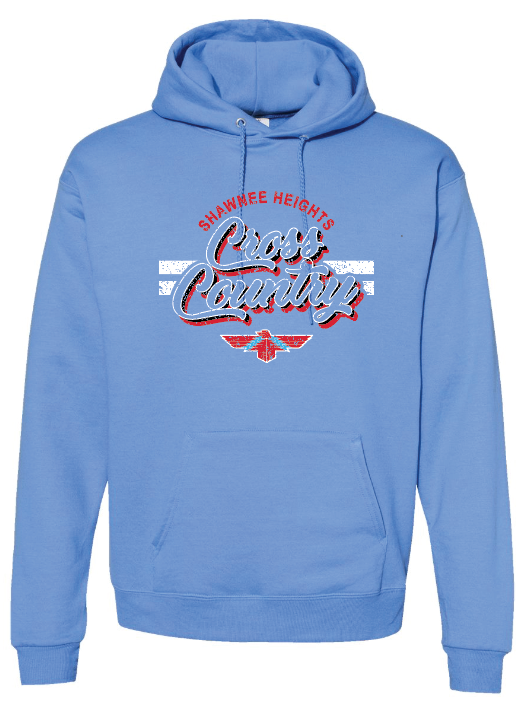 Shawnee Heights Cross Country NuBlend® Hooded Sweatshirt