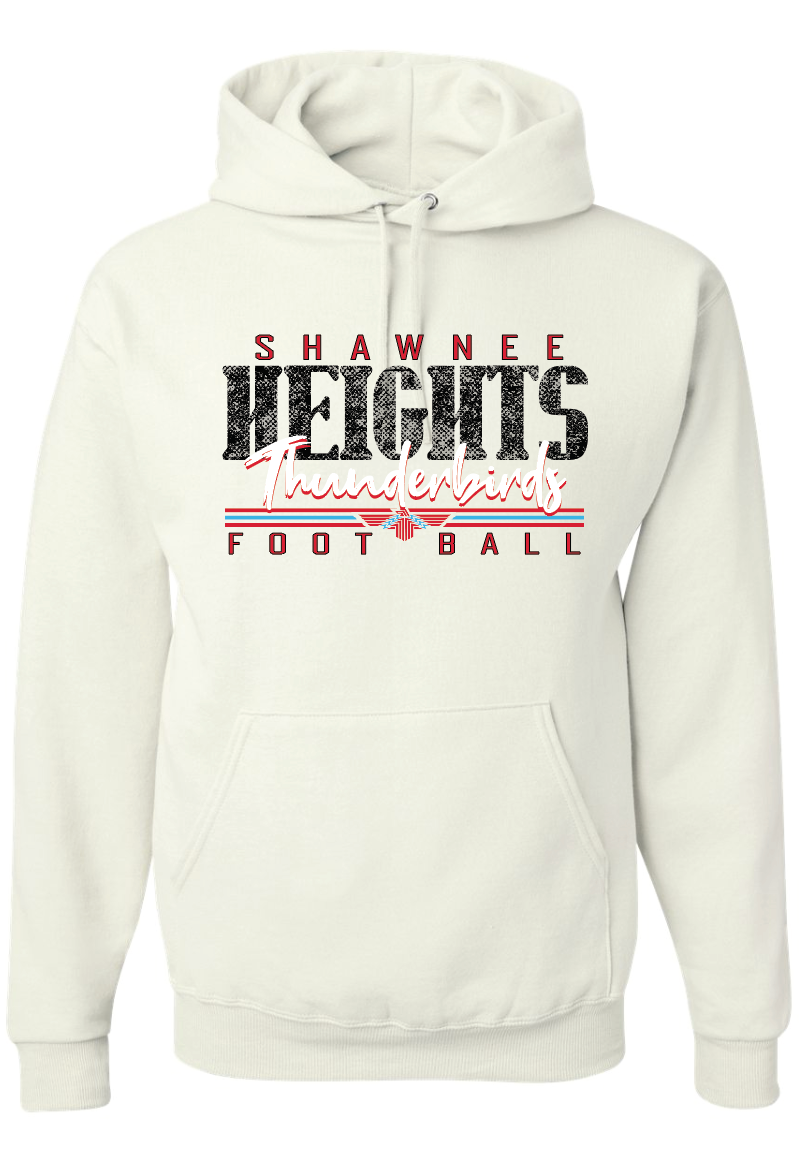 Heights Football Jerzees Nublend Hooded Sweatshirt