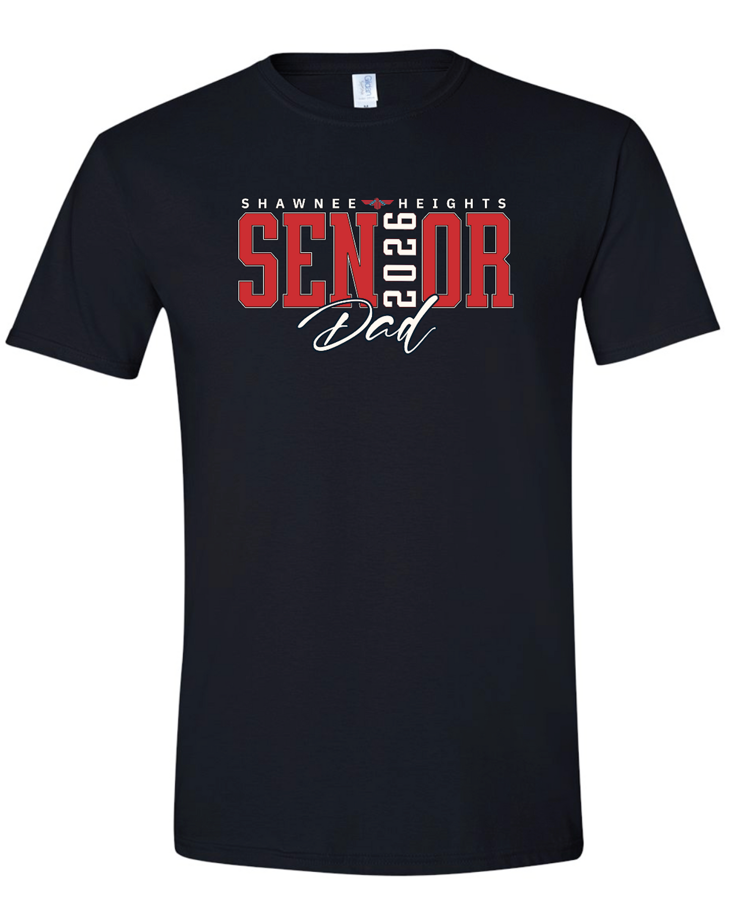Custom Shawnee Heights Senior Gildan Softstyle T-Shirt