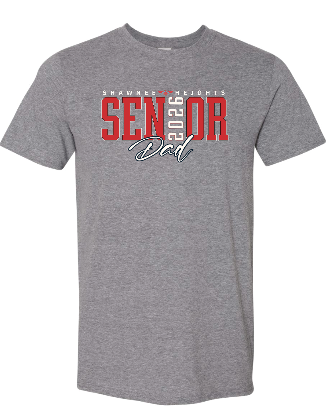 Custom Shawnee Heights Senior Gildan Softstyle T-Shirt
