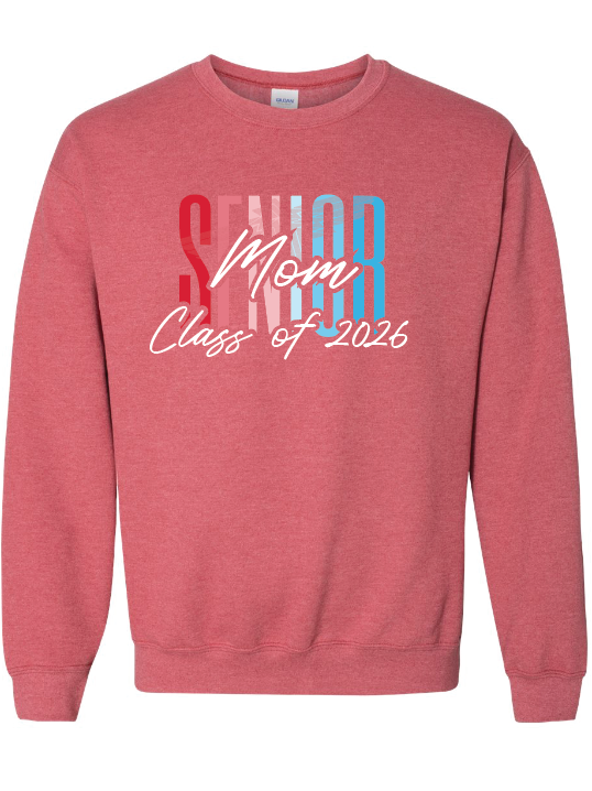 Custom Senior Class of 2026 Crew Sweatshirt