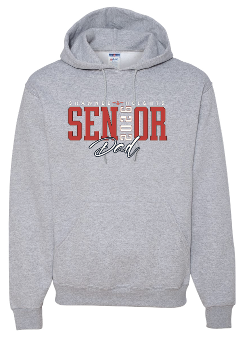 Custom Shawnee Heights Senior Hoodie