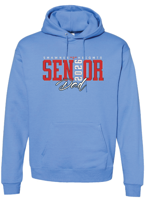 Custom Shawnee Heights Senior Hoodie