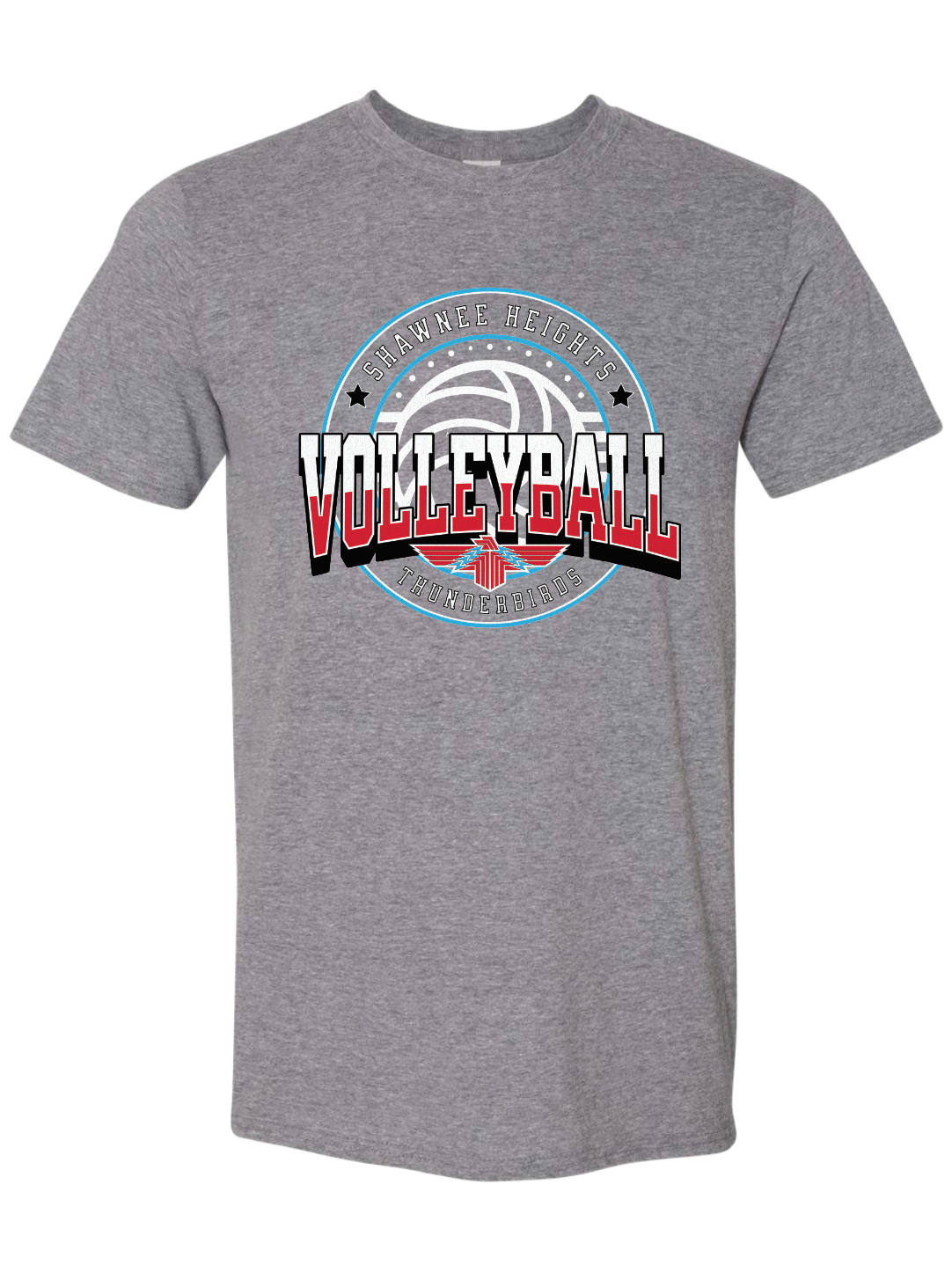 Shawnee Heights Volleyball Gildan Softstyle T-Shirt