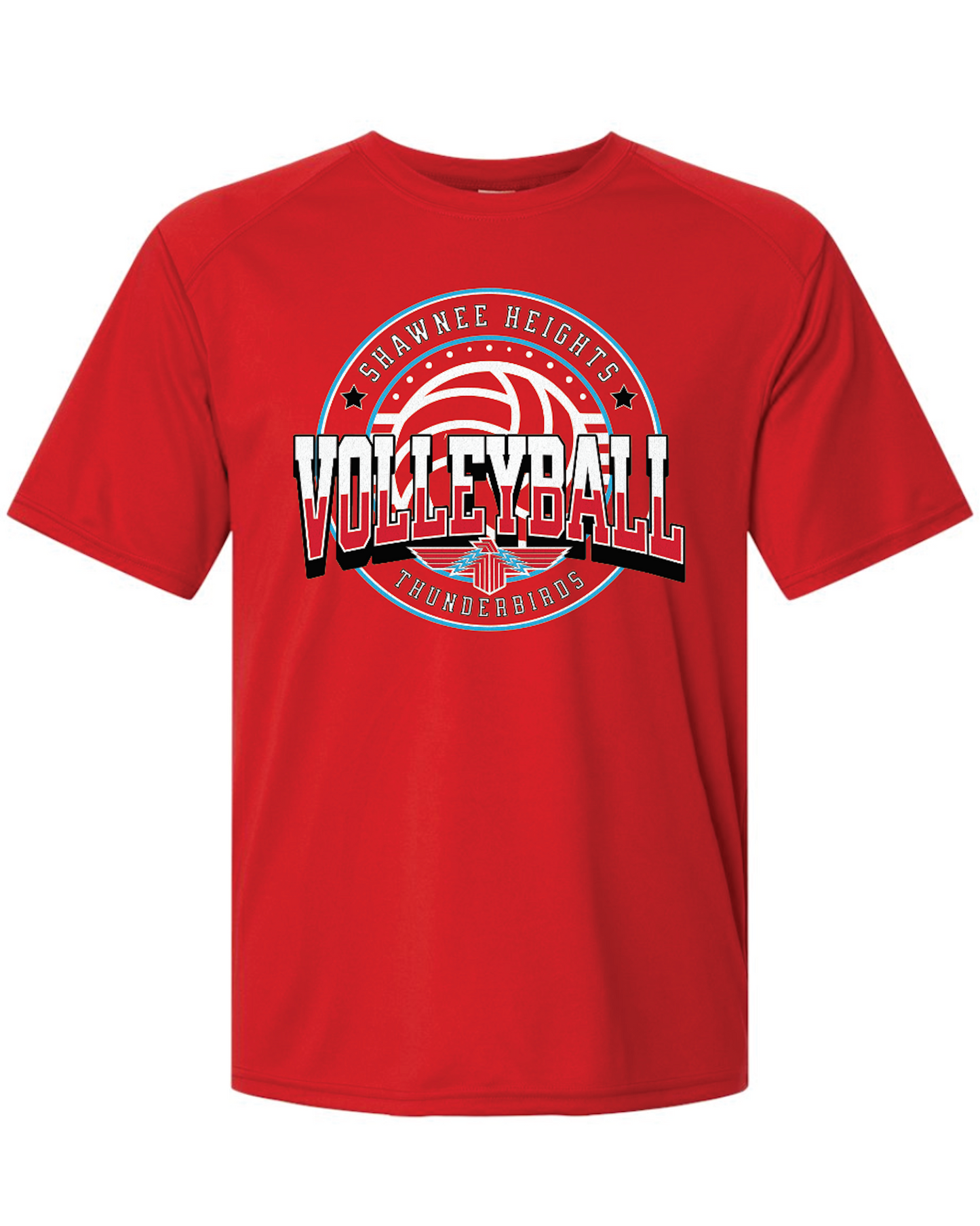 Shawnee Heights Volleyball Paragon Performance T-shirt