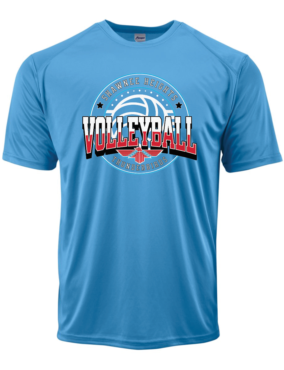 Shawnee Heights Volleyball Paragon Performance T-shirt