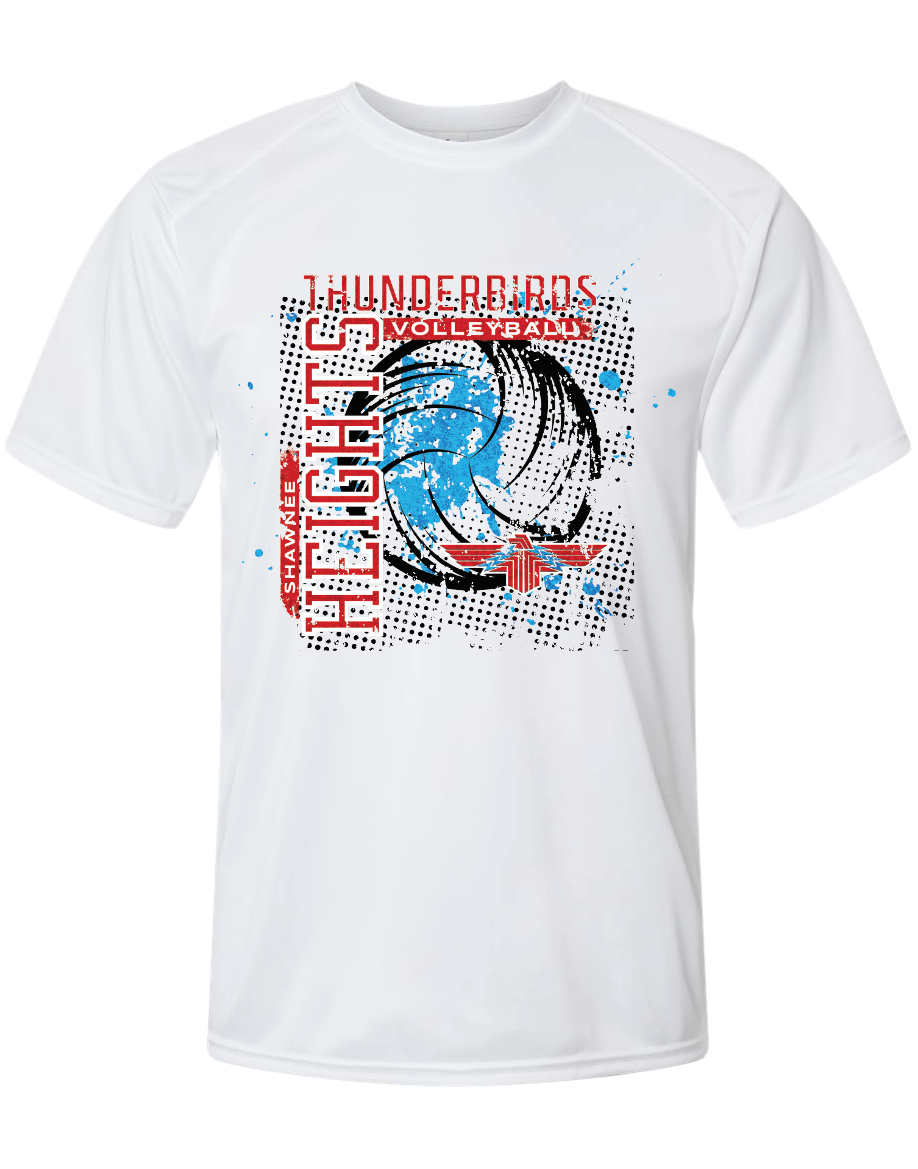 Thunderbirds Volleyball Paragon Performance T-shirt