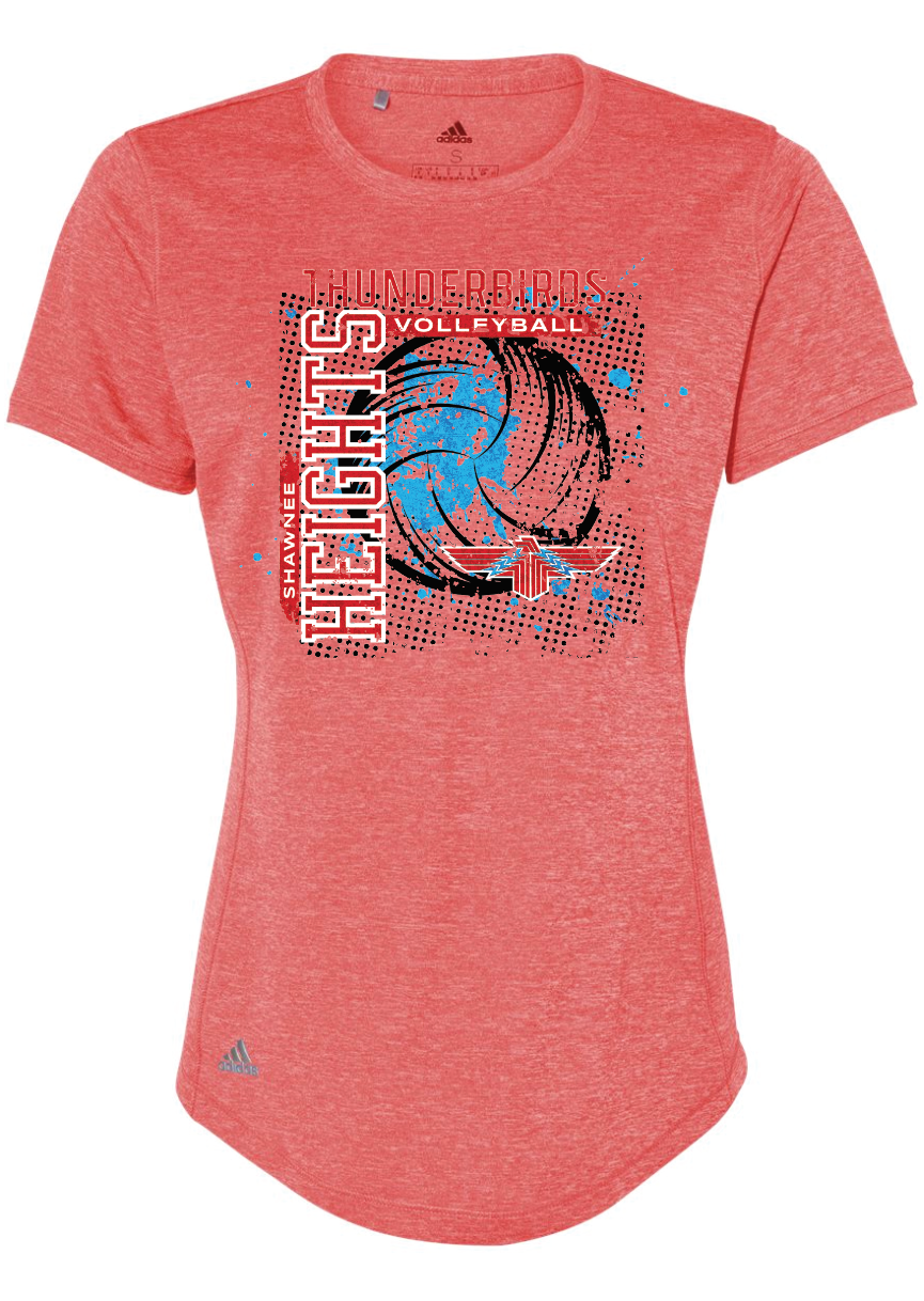 Thunderbirds Volleyball Adidas Womens Sports T-shirt