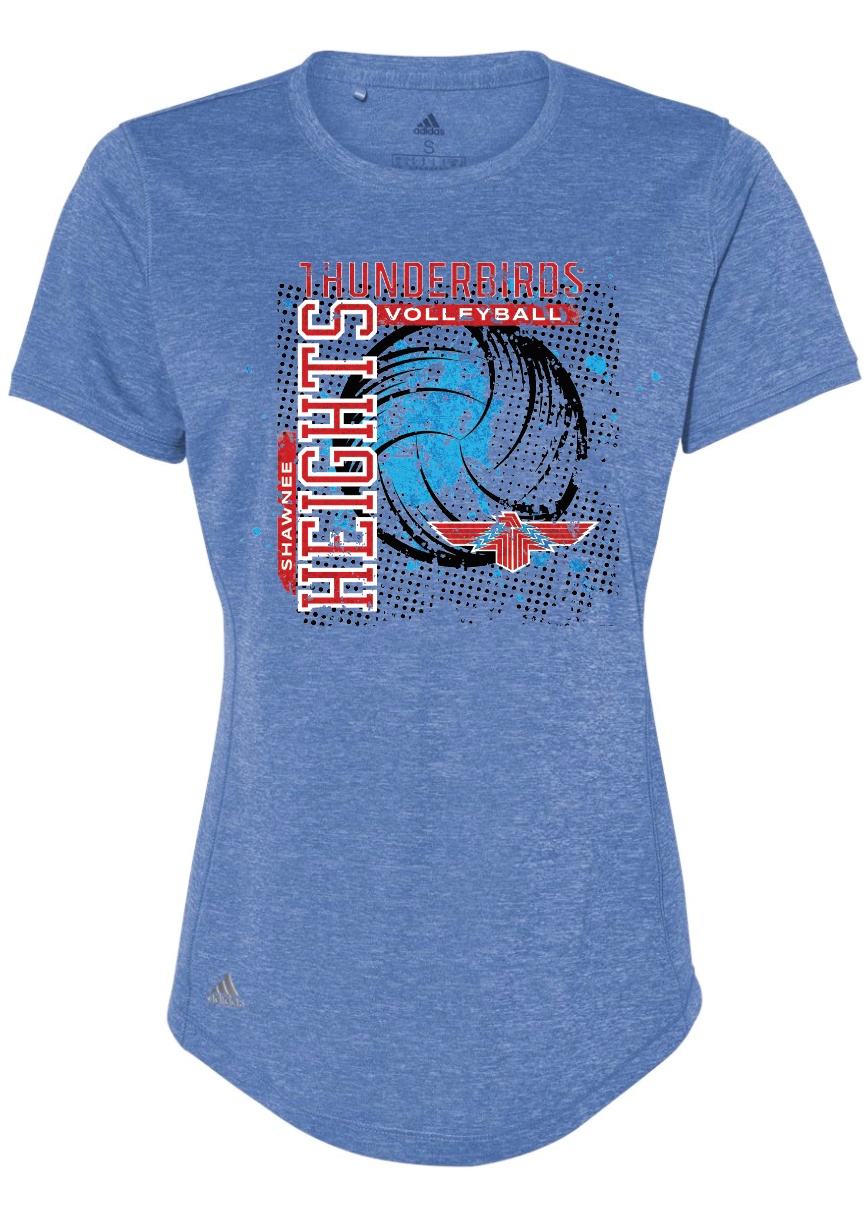 Thunderbirds Volleyball Adidas Womens Sports T-shirt