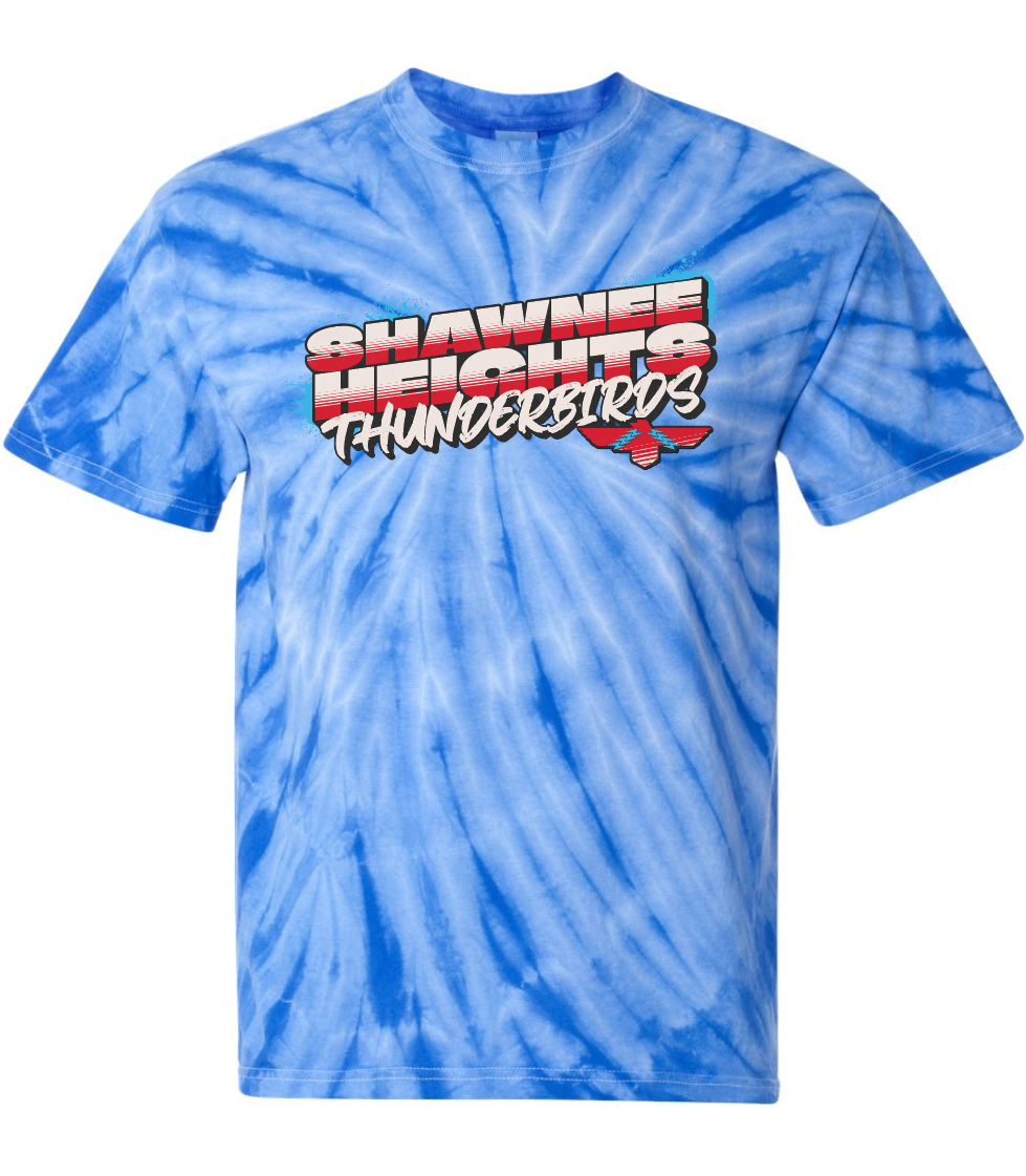 Shawnee Heights Tie Dye T-shirt