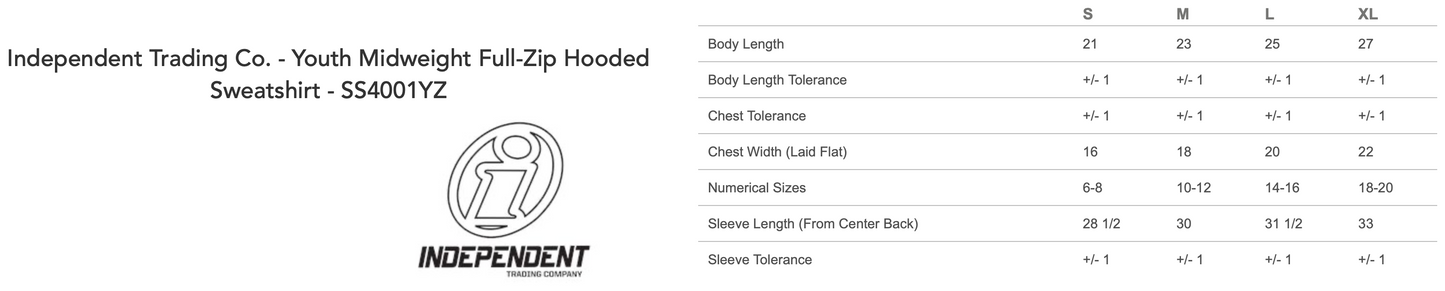 Tecumseh North Midweight Full-Zip Hoodie