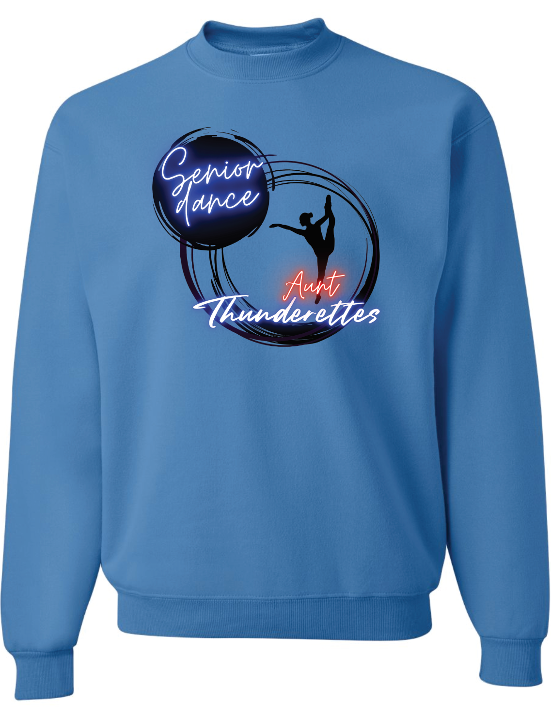 Senior Dance Aunt Jerzees Nublend Crew Sweatshirt