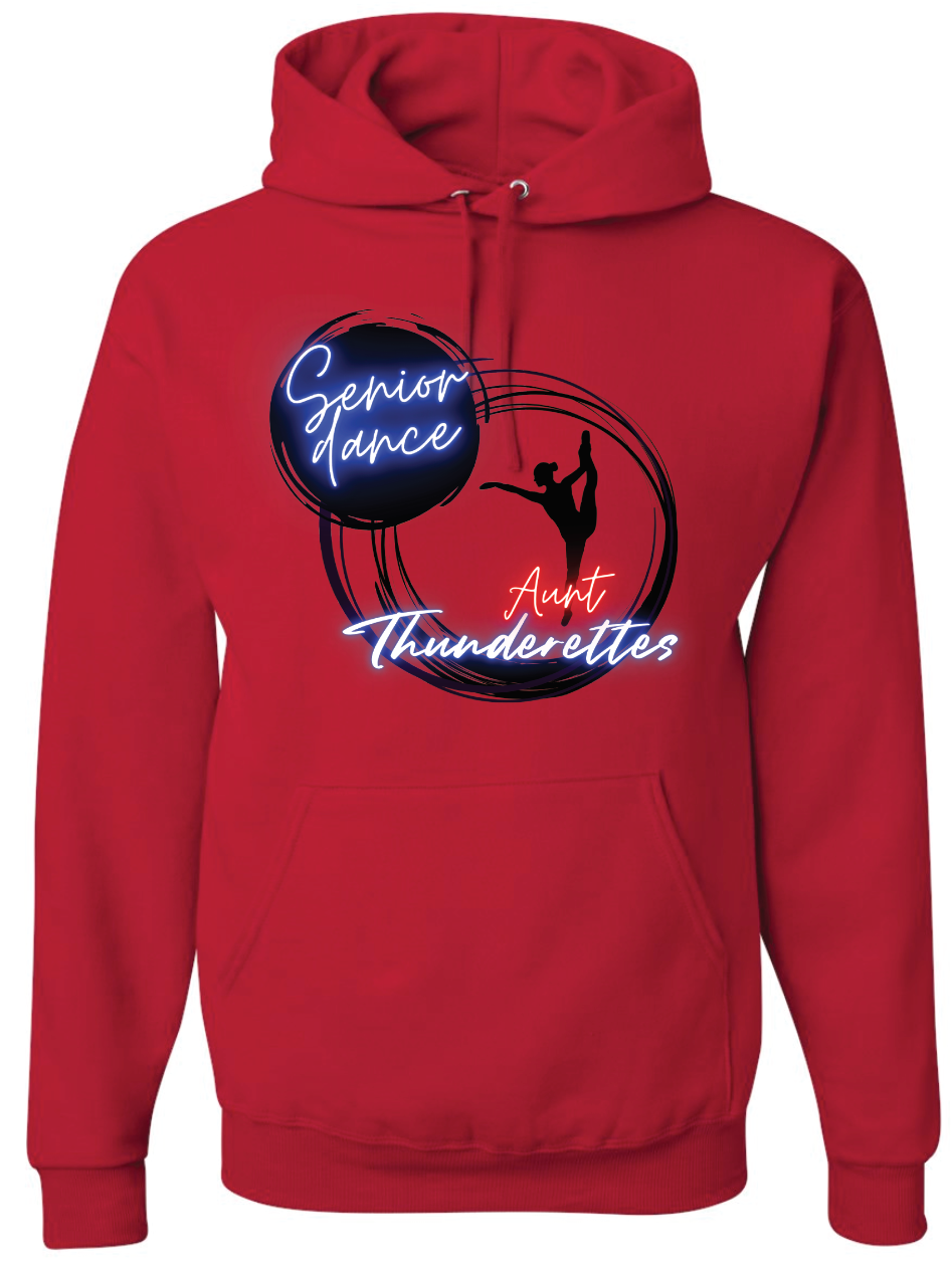 Senior Dance Aunt Jerzees Nublend Hooded Sweatshirt
