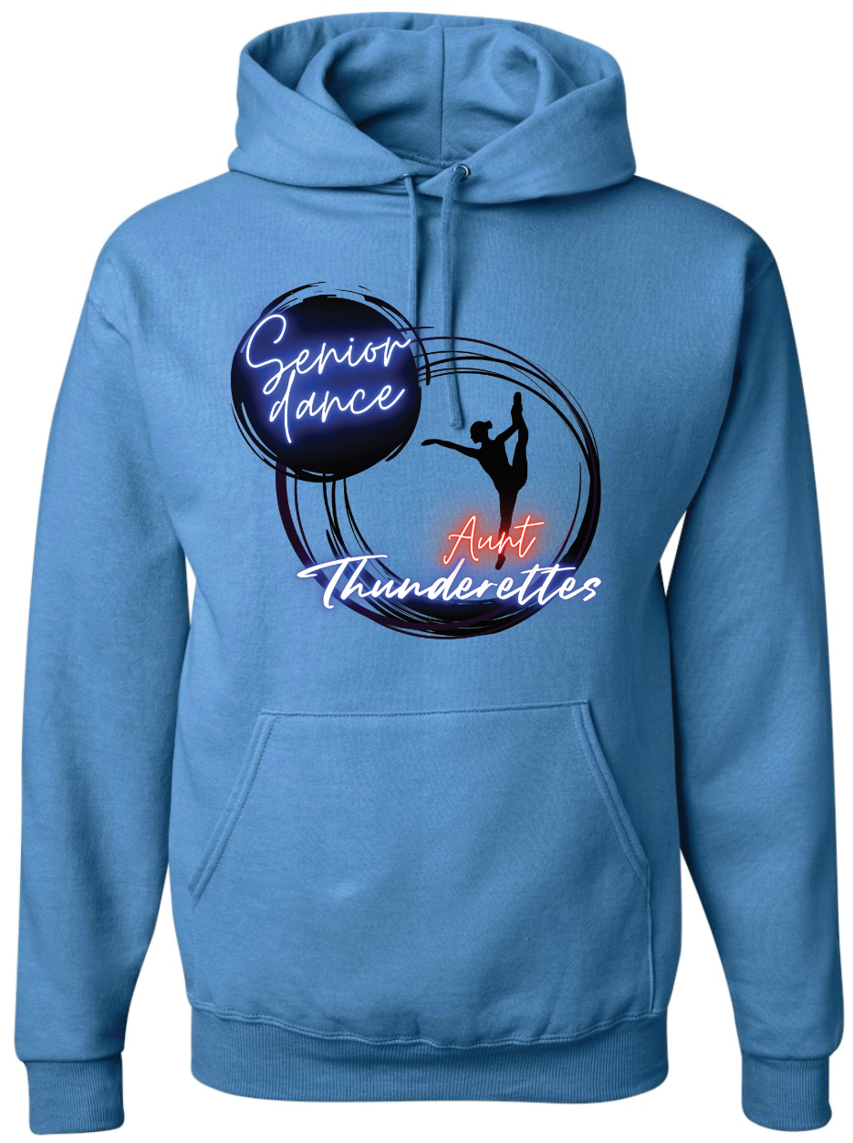 Senior Dance Aunt Jerzees Nublend Hooded Sweatshirt
