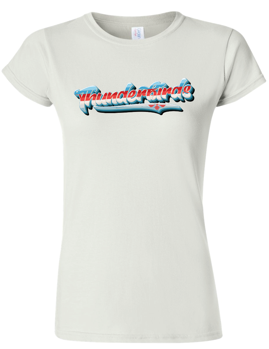 Retro Thunderbirds Womens Gildan Softstyle T-Shirt