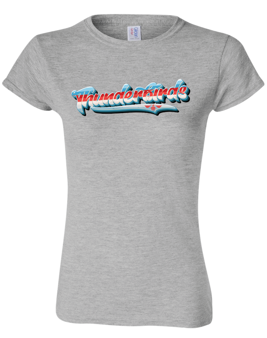 Retro Thunderbirds Womens Gildan Softstyle T-Shirt