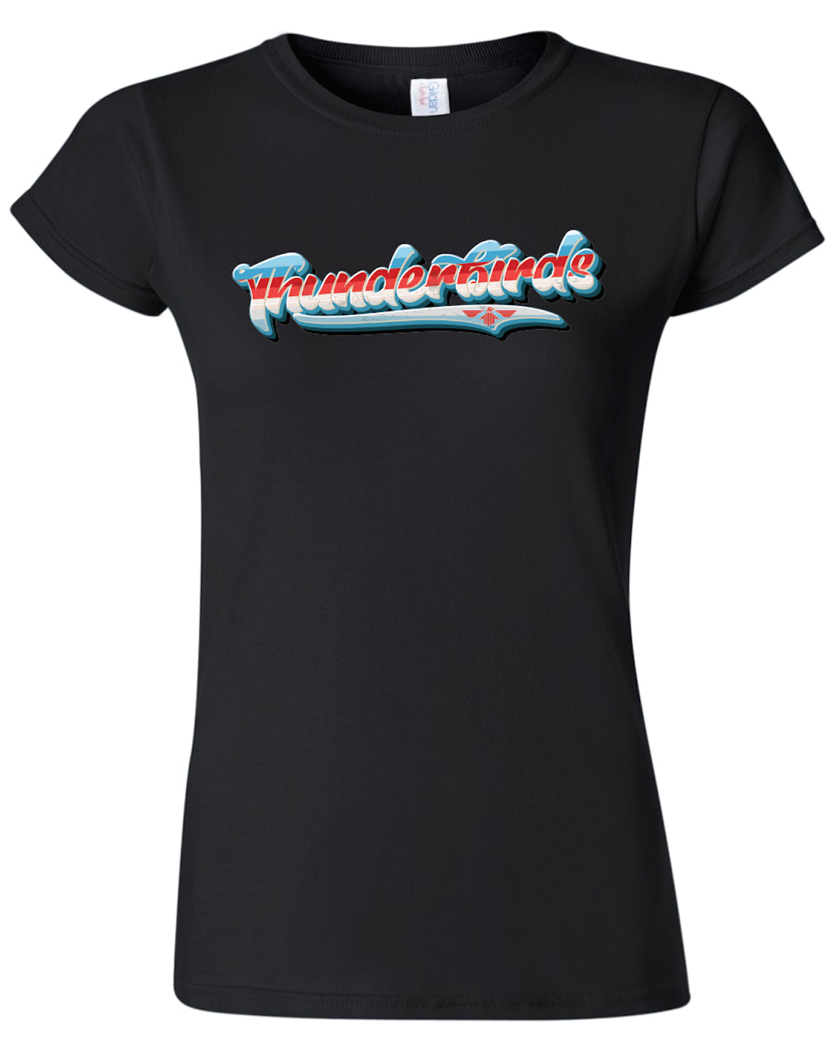 Retro Thunderbirds Womens Gildan Softstyle T-Shirt
