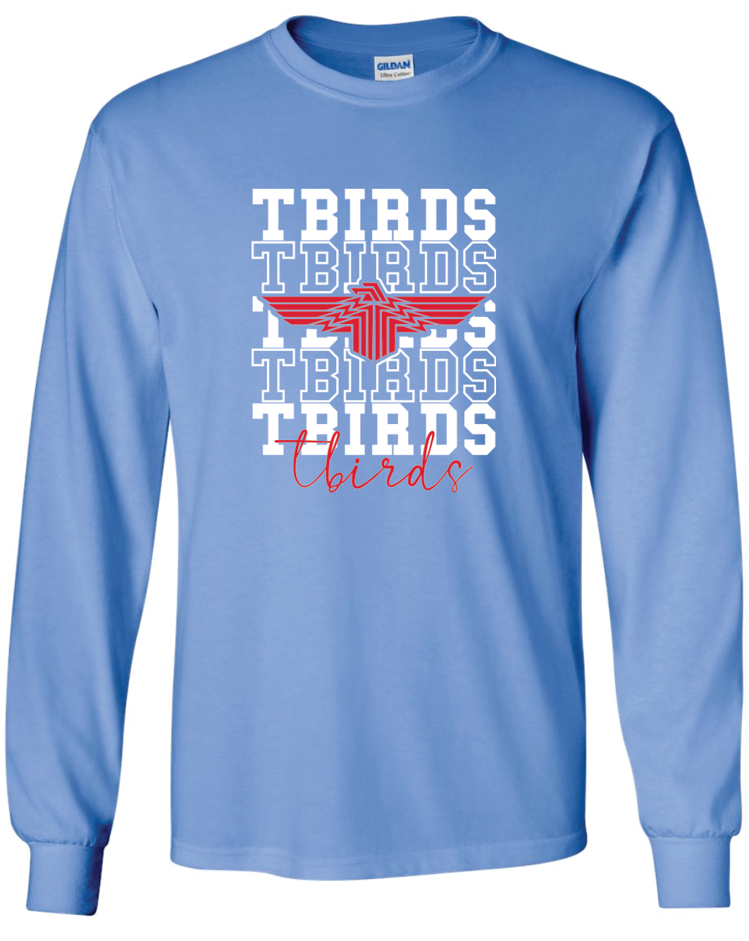 TBIRDS Gildan Ultra Cotton Long Sleeve T-Shirt