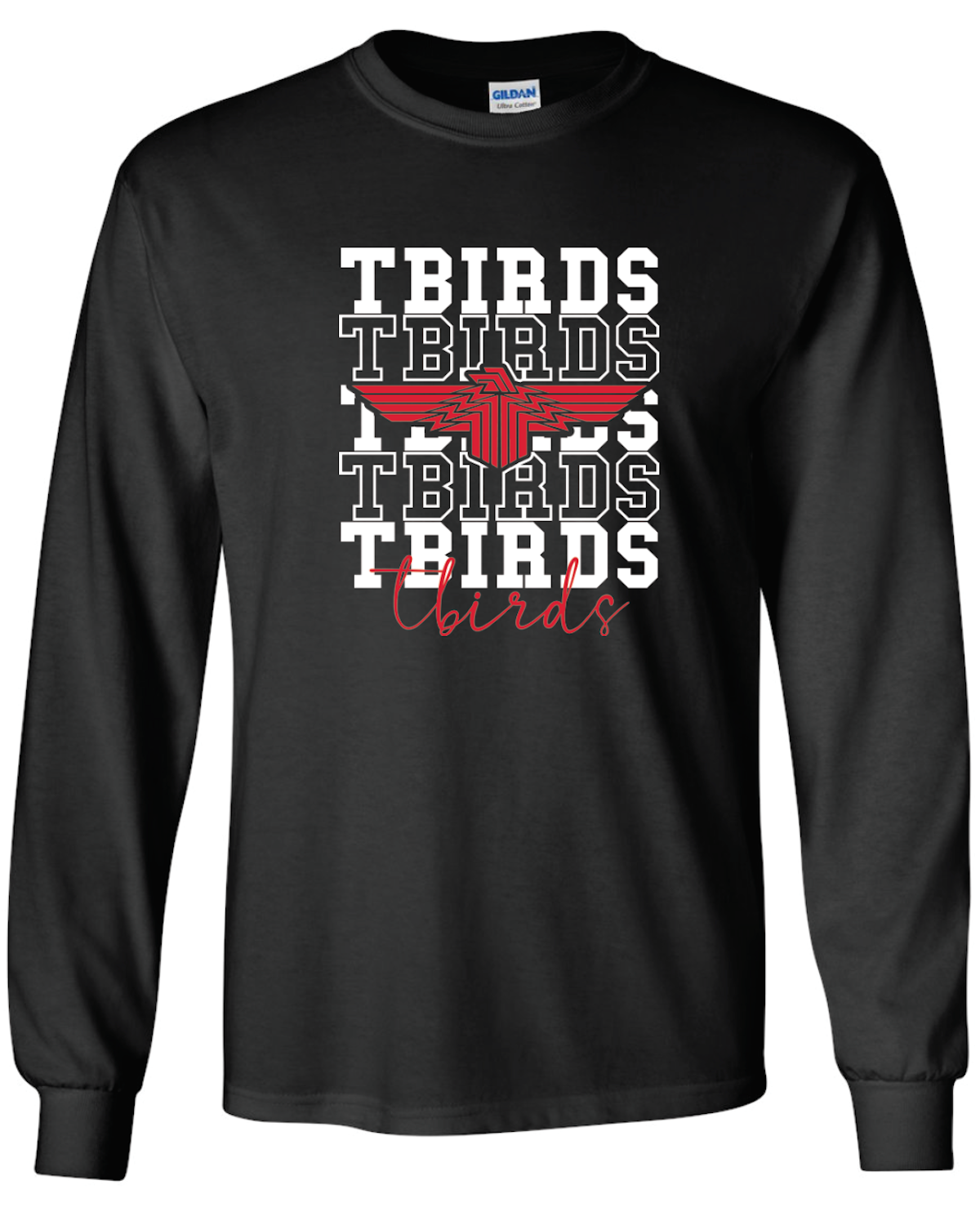 TBIRDS Gildan Ultra Cotton Long Sleeve T-Shirt