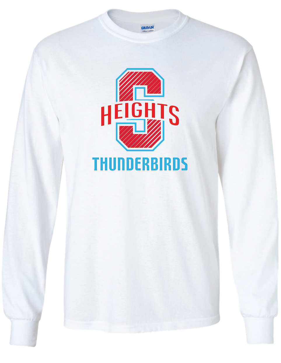 Heights Gildan Ultra Cotton Long Sleeve T-Shirt
