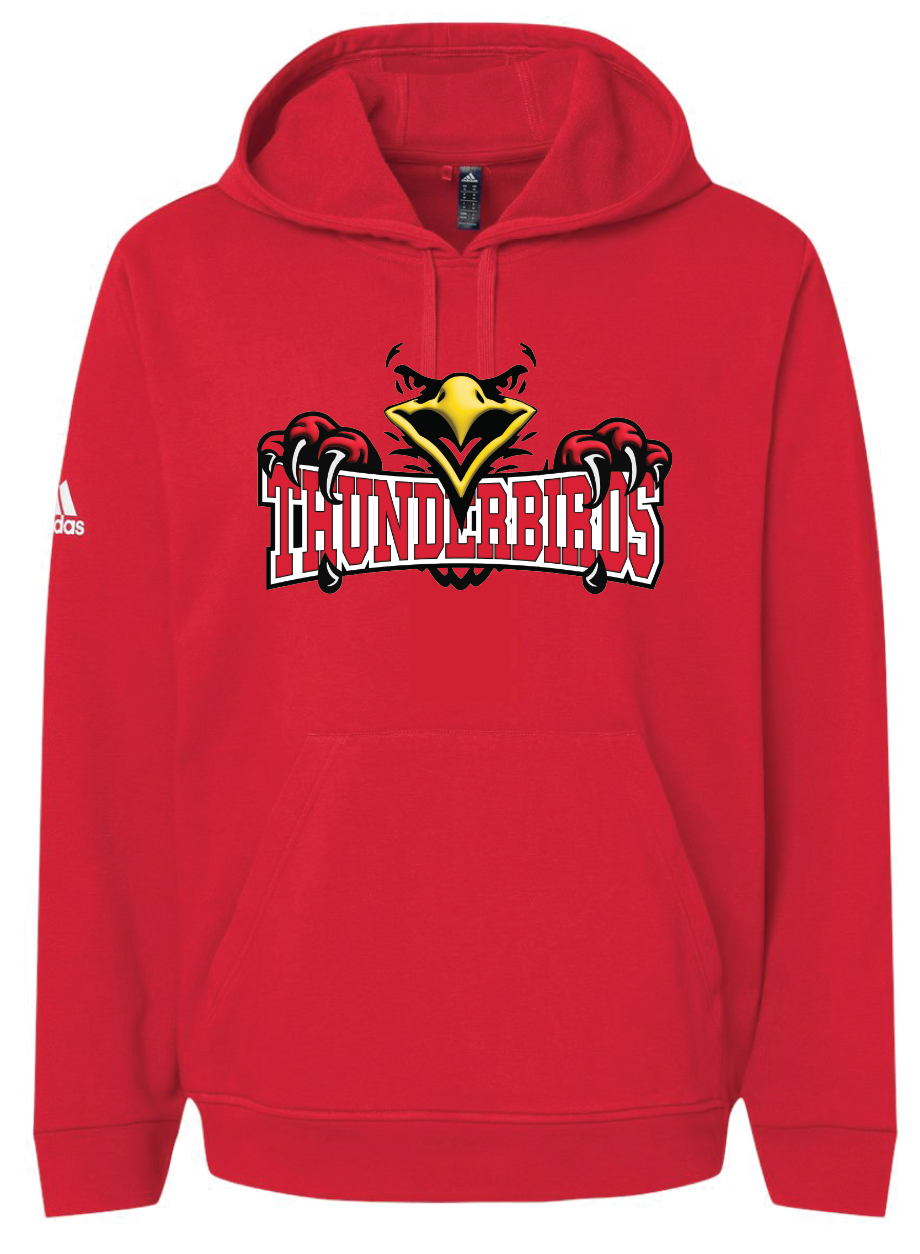 Thunderbird Talons Adidas Fleece Hooded Sweatshirt