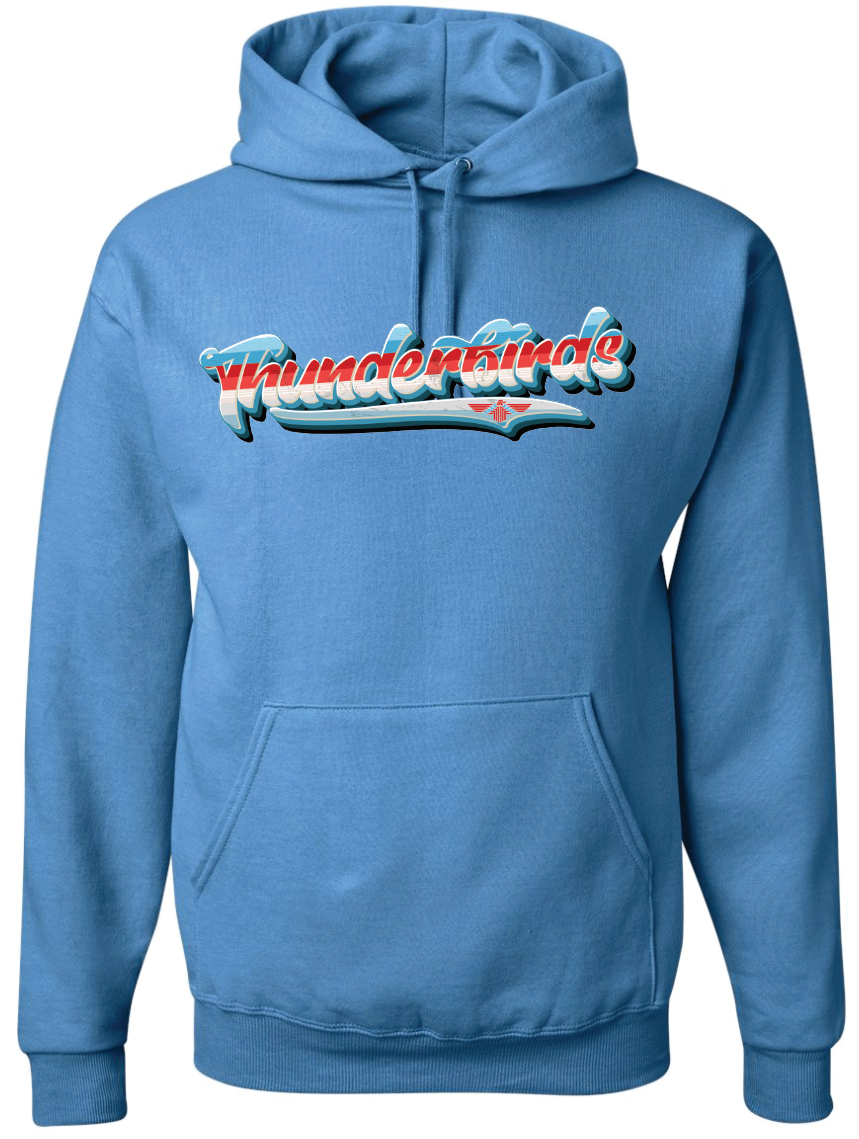 Thunderbirds Jerzees NuBlend® Hooded Sweatshirt