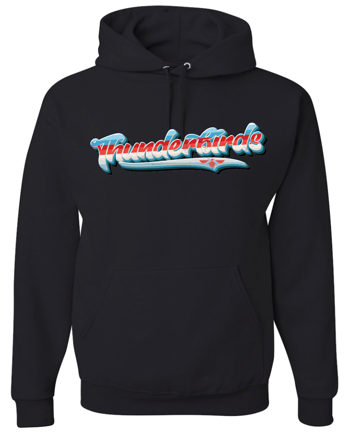 Thunderbirds Jerzees NuBlend® Hooded Sweatshirt