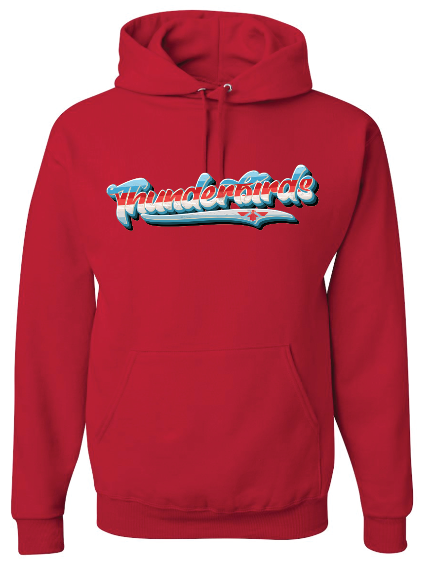 Thunderbirds Jerzees NuBlend® Hooded Sweatshirt