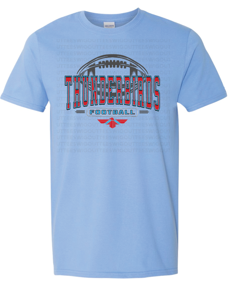 Tbirds Football Gildan Softstyle T-Shirt