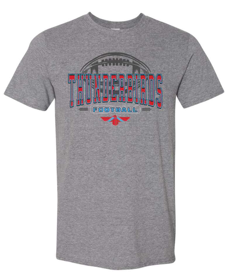 Tbirds Football Gildan Softstyle T-Shirt